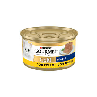 Gourmet Gold Mousse de Frango em lata para gatos